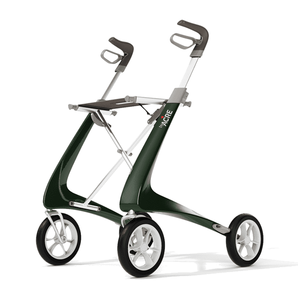 Carbon Ultralight Rollator - Grøn