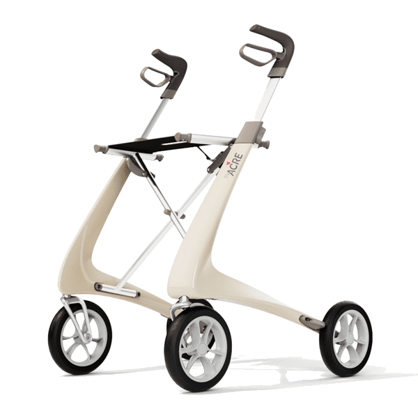 Carbon Ultralight Rollator - Hvid