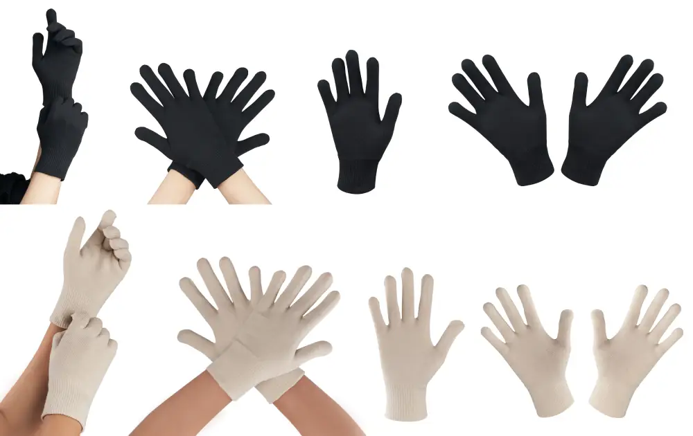 ReflexWear® handsker i sort og sand hos Seniorland
