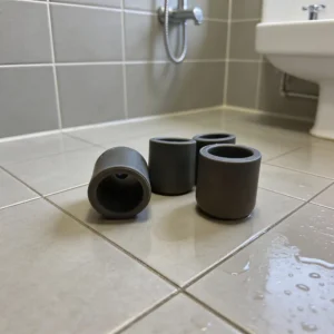 Dupsko til badetaburet. Øger sikkerheden og mindsker risiko for fald.