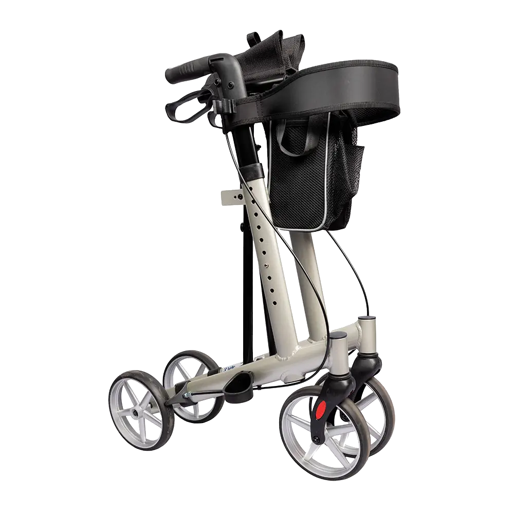 Panther rollator | letvægtsrollator i flere størrelser – foldes sammen sideværts