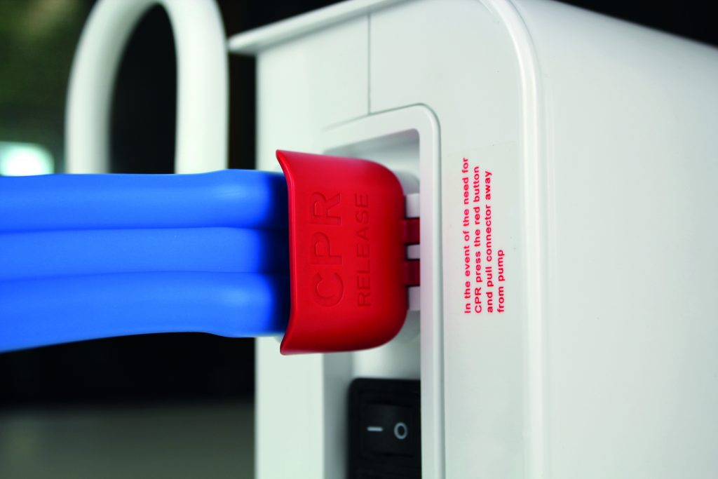 Dyna-Form® Mercury Advanced – tilslutning til pumpe